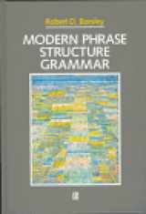 9780631184065-0631184066-Modern Phrase Structure Grammar (Blackwell Textbooks in Linguistics, 11)