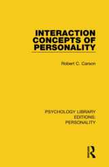 9780367111502-0367111500-Interaction Concepts of Personality (Psychology Library Editions: Personality)