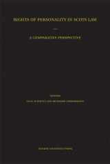 9781845860271-1845860276-Rights of Personality in Scots Law: A Comparative Perspective