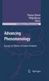 9789048192854-9048192854-Advancing Phenomenology: Essays in Honor of Lester Embree (Contributions to Phenomenology, 62)