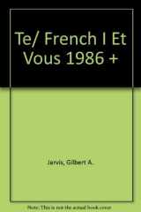 9780030022272-0030022274-Te/ French I Et Vous 1986 +