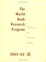 9780821359365-0821359363-The World Bank Research Program, 2002-2003: Abstracts of Current Studies