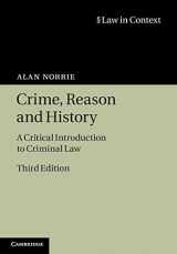 9780521731683-0521731682-Crime, Reason and History: A Critical Introduction to Criminal Law (Law in Context)