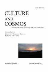 9781907767708-1907767703-Culture and Cosmos Vol 17 Number 2