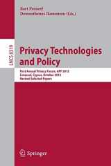 9783642540684-3642540686-Privacy Technologies and Policy: First Annual Privacy Forum, APF 2012, Limassol, Cyprus, October 10-11, 2012, Revised Selected Papers (Security and Cryptology)
