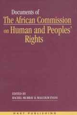 9781841130927-1841130923-Documents of the African Commission on Human and Peoples' Rights - Volume 1, 1987-1998