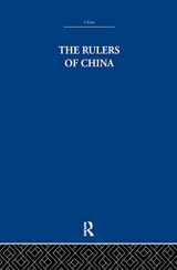 9781138993662-1138993662-The Rulers of China 221 B.C.: Chronological Tables