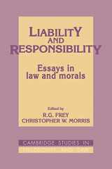 9780521088664-0521088666-Liability and Responsibility: Essays in Law and Morals (Cambridge Studies in Philosophy and Law)