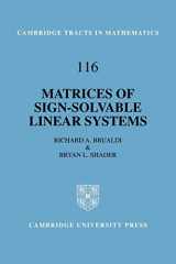 9780521105828-052110582X-Matrices of Sign-Solvable Linear Systems (Cambridge Tracts in Mathematics, Series Number 116)