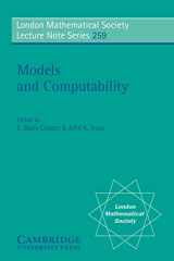9780521635509-0521635500-Models and Computability (London Mathematical Society Lecture Note Series, Series Number 259)