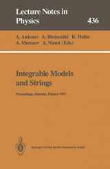 9783540584537-3540584536-Integrable Models and Strings: Proceedings of the 3rd Baltic Rim Student Seminar Held at Helsinki, Finland, 13–17 September 1993 (Lecture Notes in Physics)
