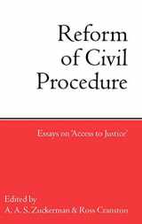 9780198260929-019826092X-Reform of Civil Procedure: Essays on "Access to Justice"