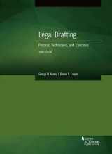 9781683281078-1683281071-Legal Drafting, Process, Techniques, and Exercises (Coursebook)