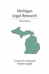9781531000585-1531000584-Michigan Legal Research (Carolina Academic Press Legal Research)