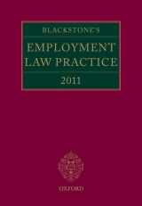 9780199589210-0199589216-Blackstone's Employment Law Practice 2011