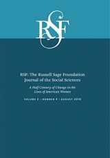 9780871540478-0871540479-RSF: The Russell Sage Foundation Journal of the Social Sciences: A Half a Century of Change in the Lives of American Women