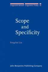 9781556199004-1556199007-Scope and Specificity (Linguistik Aktuell/Linguistics Today)