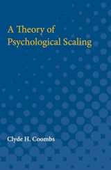 9780472750801-0472750801-A Theory of Psychological Scaling