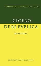 9780521348966-052134896X-De re publica: Selections (Cambridge Greek and Latin Classics)