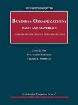 9781636599526-1636599524-2022 Supplement to Business Organizations, Cases and Materials, Unabridged and Concise, 12th Editions (University Casebook Series)