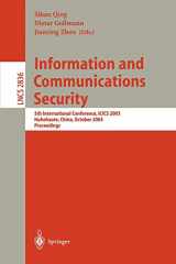 9783540201502-3540201505-Information and Communications Security: 5th International Conference, ICICS 2003, Huhehaote, China, October 10-13, 2003, Proceedings (Lecture Notes in Computer Science, 2836)