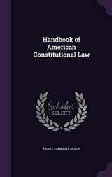 9781341197512-1341197514-Handbook of American Constitutional Law