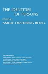 9780520033092-0520033094-The Identities of Persons (Topics in Philosophy) (Volume 3)