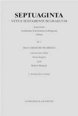 9783525534328-3525534329-Septuaginta. Band 9,2: Maccabaeorum liber II (German Edition)