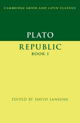 9781108970471-1108970478-Plato: Republic Book I (Cambridge Greek and Latin Classics)