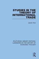 9781138221826-1138221821-Studies in the Theory of International Trade (Routledge Library Editions: Landmarks in the History of Economic Thought)