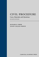 9781611639537-1611639530-Civil Procedure Cases, Materials, and Questions