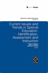 9781848556683-1848556683-Current Issues and Trends in Special Education.: Identification, Assessment and Instruction (Advances in Special Education, 19)