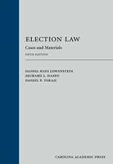 9781531003036-1531003036-Election Law (paperback): Cases and Materials