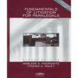 9780735529175-0735529175-Fundamentals of Litigation for Paralegals