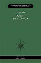 9780674053267-0674053265-Poems: The Canon (Harvard Early Modern and Modern Greek Library)