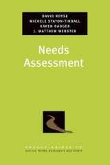 9780195368789-0195368789-Needs Assessment (Pocket Guides to Social Work Research Methods) (Pocket Guide to Social Work Research Methods)