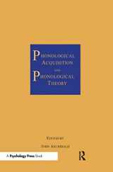 9780805813524-0805813527-Phonological Acquisition and Phonological Theory