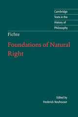 9780521575911-0521575915-Fichte: Foundations of Natural Right (Cambridge Texts in the History of Philosophy)