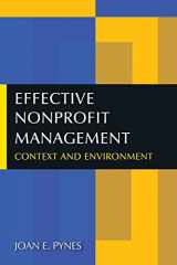9780765630308-0765630303-Effective Nonprofit Management: Context and Environment