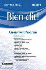 9780547871745-0547871740-Assessment Program (Bien Dit!, Level 2)