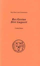 9780929524849-0929524845-Res Gestae Divi Augusti (Bryn Mawr Commentaries, Latin) (Latin and English Edition)