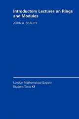9780521644075-0521644070-Introductory Lectures on Rings and Modules (London Mathematical Society Student Texts, Series Number 47)