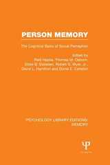 9781138978218-1138978213-Person Memory (PLE: Memory) (Psychology Library Editions: Memory)