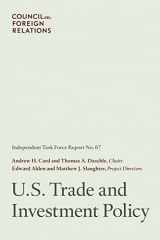9780876094419-0876094418-U.S. Trade and Investment Policy: Independent Task Force Report