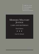 9781684671298-1684671299-Modern Military Justice, Cases and Materials (American Casebook Series)