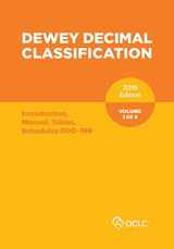 9781556530814-1556530811-Dewey Decimal Classification, January 2019, Volume 1 of 4
