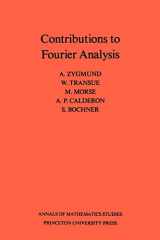 9780691079301-0691079307-Contributions to Fourier Analysis. (AM-25) (Annals of Mathematics Studies, 25)
