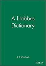 9780631192619-0631192611-A Hobbes Dictionary (The Blackwell Philosopher Dictionaries)