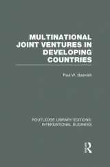 9781138007819-1138007811-Multinational Joint Ventures in Developing Countries (RLE International Business)