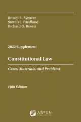 9781543858815-1543858813-Constitutional Law: Cases, Materials, and Problems, 2022 Case Supplement (Supplements)